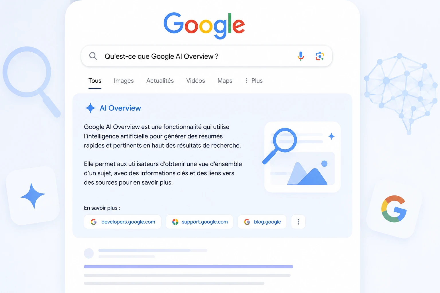 Explications Google AI Overview