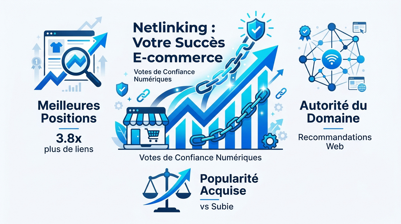 Stratégie de netlinking pour booster l'autorité d'un site e-commerce