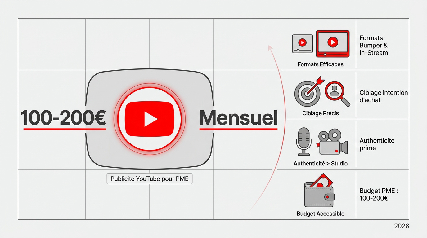 Analyse de la performance et du budget publicitaire YouTube pour une PME