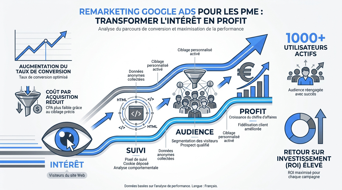 Stratégie de remarketing Google Ads pour optimiser les ventes des PME