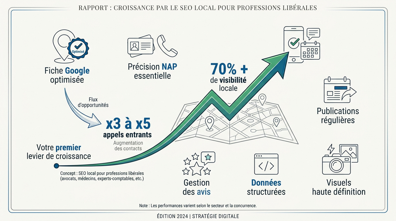 Optimisation du SEO local pour les cabinets d'avocats et médicaux